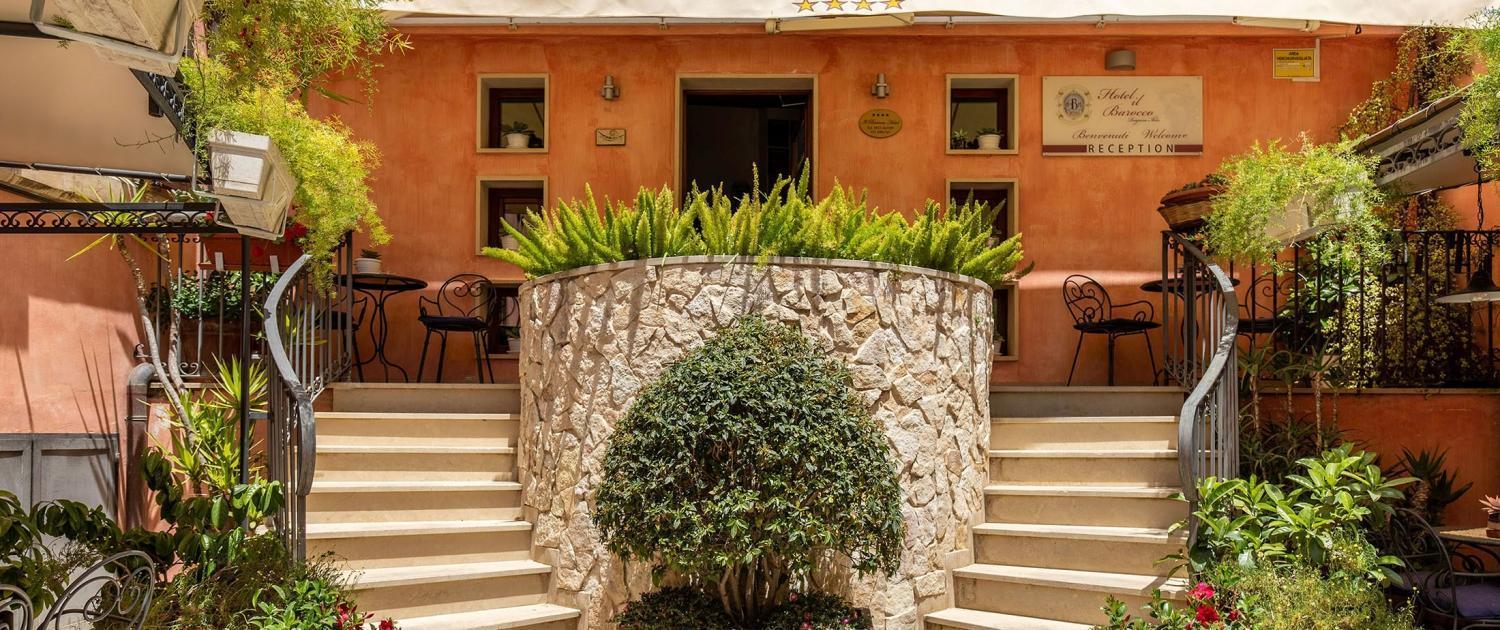 Hotel Il Barocco Рагуза Екстериор снимка